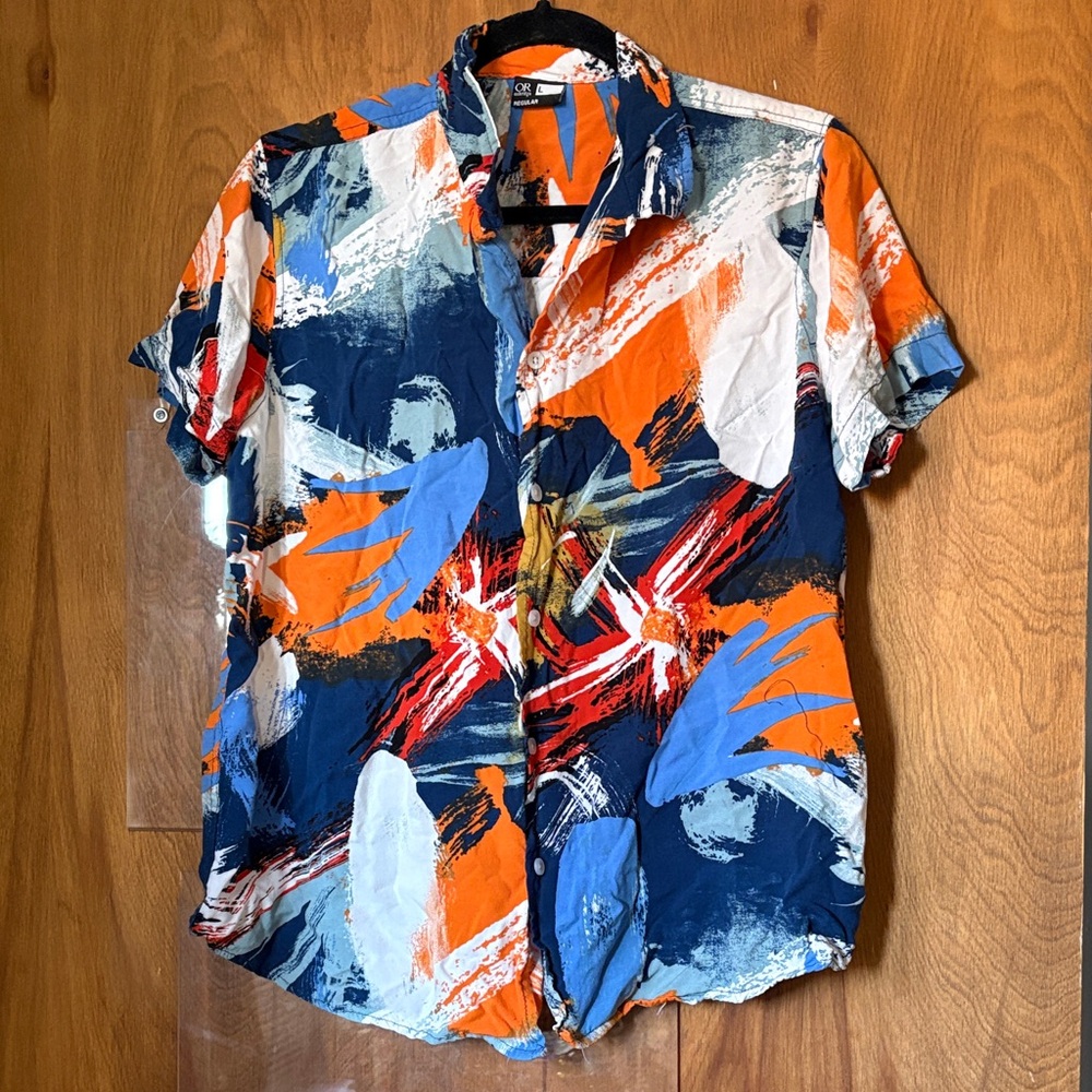 OR Oakridge Women’s Abstract Short Sleeve Shirt